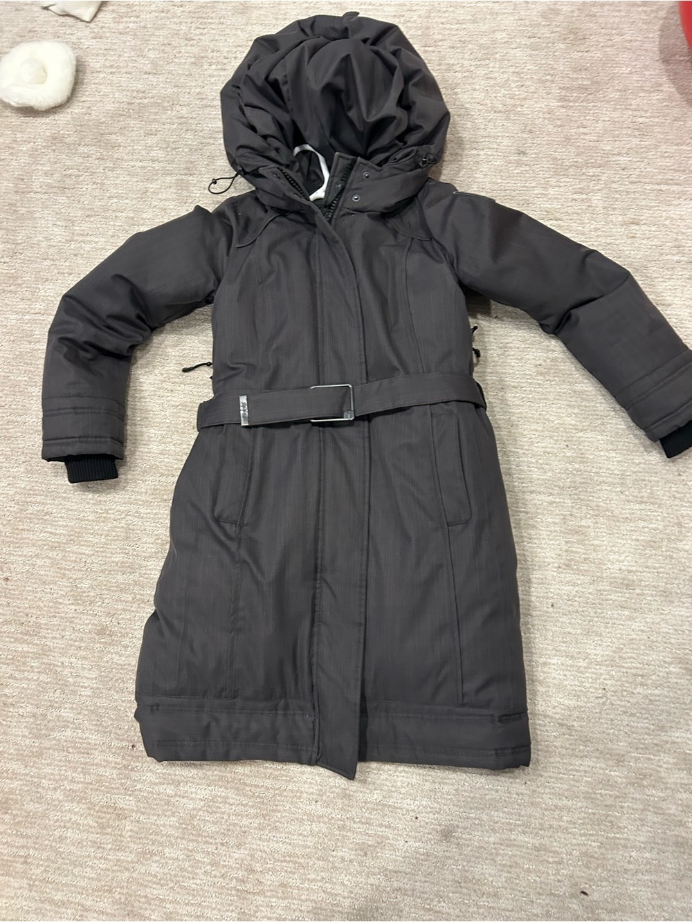 NOBIS CHARCOAL GRAY STEEL Astrid Women's Parka MEDIUM